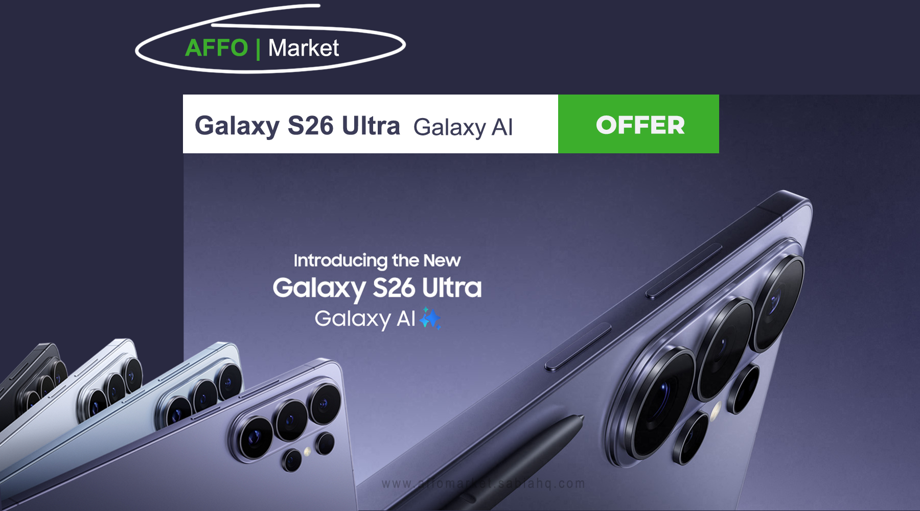 AffoMarkets Samsung Galaxy S26 Ultra Galaxy AI Mega Wholesale Deals